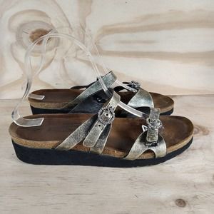 Naot - Footwear Kate - Sandals - Silver/Brown - Women's - 9